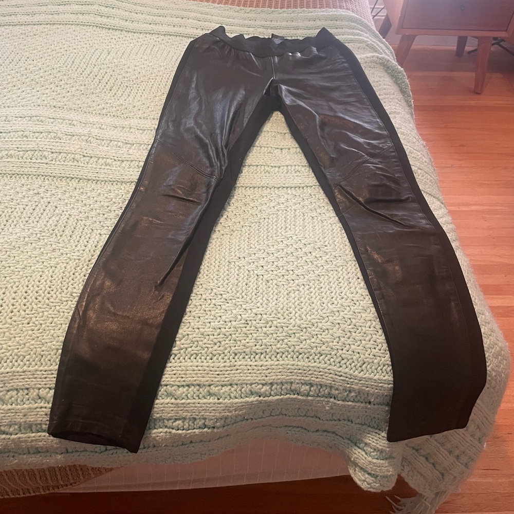 Paige Leather Leggings